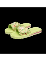 Kubota klopy na suchý zip vícebarevné květinově zelené K25SS-100-001-18-1