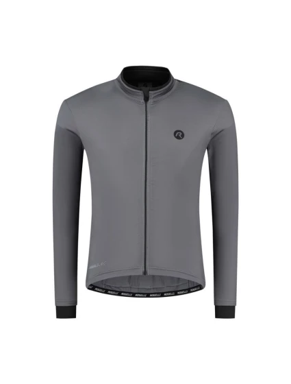 Rogelli ESSENTIAL dres s dlouhým rukávem graphite 3XL