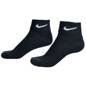 Nike Value Cotton Quarter ponožky 3 páry SX4926 001