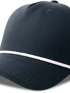 Atlantis Headwear Paka 5 panelová baseballová kšiltovka 33.0298 navy/white