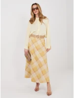 Spódnica IT SD  żółty model 22031422 - FPrice