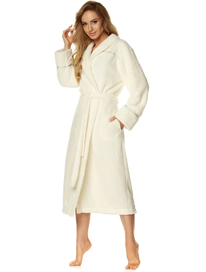 Dámský župan  cream  model 19456591 - L&L
