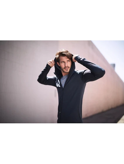 Seamless Sports Jacket Men Pánská sportovní bunda s kapucí model 22446874 black opal - Stedman Seamless Sports Jacket Men Pánská sportovní bunda s kapucí model 22446874 black opal - Stedman