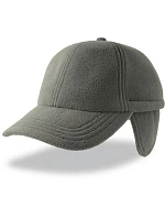 Snow Flap 6 panelová baseballová kšiltovka přes uši dark grey model 22411218 - Atlantis Headwear Snow Flap 6 panelová baseballová kšiltovka přes uši dark grey model 22411218 - Atlantis Headwear