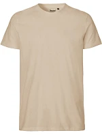 Neutral O 61001 Pánské tričko z bio bavlny 77.6101 sand Neutral O 61001 Pánské tričko z bio bavlny 77.6101 sand
