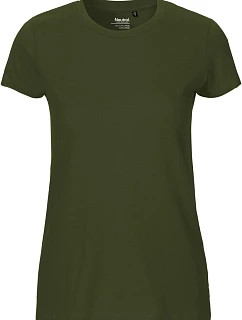 O Dámské tričko z bio bavlny military model 22505649 - Neutral