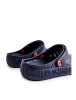 Pánské lehké pantofle Big Star II175002 Námořnická modrá