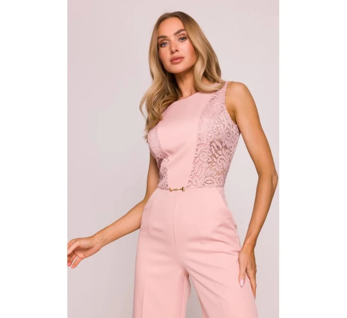 Dámský overal M866 pudrový - Moe