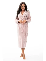 Dámský župan model 22342269 růžový - Dorota Dámský župan model 22342269 růžový - Dorota