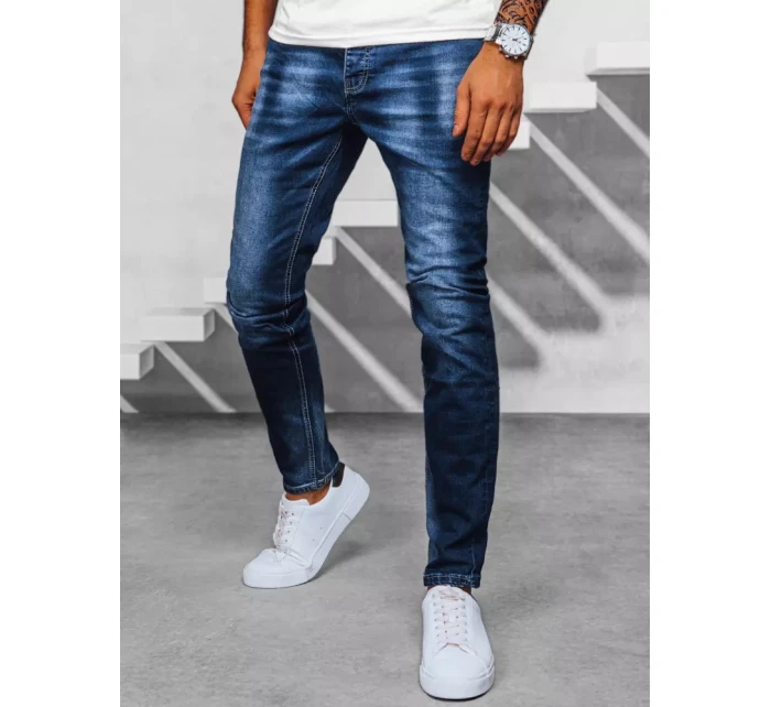 Pánské modré džínové kalhoty Dstreet UX3940 Pánské modré džínové kalhoty Dstreet UX3940