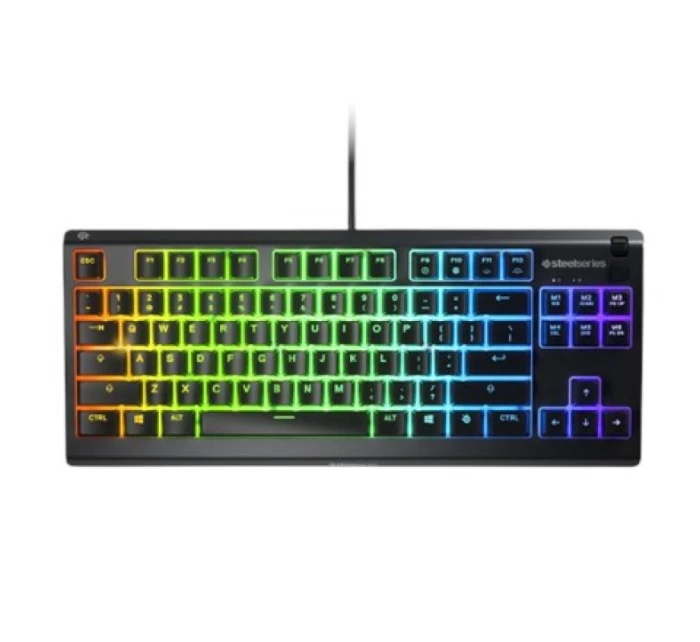 SteelSeries Apex 3 Bezklávesová herní klávesnice RGB LED světlo Americké drátové spínače Whisper-Quiet SteelSeries Apex 3 Bezklávesová herní klávesnice RGB LED světlo Americké drátové spínače Whisper-Quiet
