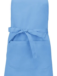 Kariban K 885 Zástěra s laclem 20.K885 sky blue