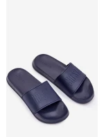 Lehké Pěnové Pantofle Pánské Big Star model 21687966 Tmavě Modré - Big Star Shoes Lehké Pěnové Pantofle Pánské Big Star model 21687966 Tmavě Modré - Big Star Shoes