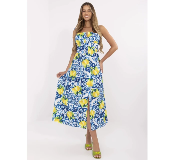 Sukienka MI SK niebieski model 21124362 - FPrice Sukienka MI SK niebieski model 21124362 - FPrice