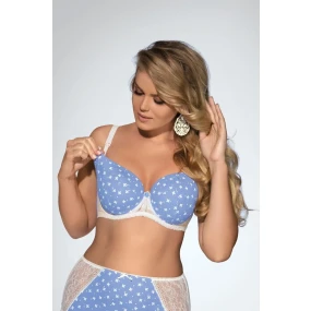 Kojící a těhotenská podprsenka 1418 light blue - AVA