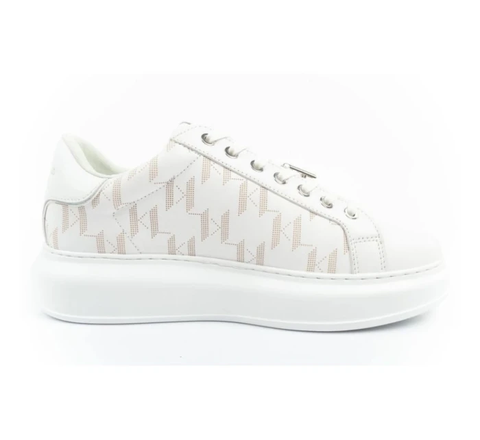 model 21356731 pánské tenisky kožené bílé - Karl Lagerfeld