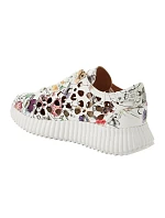 dámská sportovní obuv se šněrováním béžové dámské model 22071807 tenisky - Lee Cooper dámská sportovní obuv se šněrováním béžové dámské model 22071807 tenisky - Lee Cooper