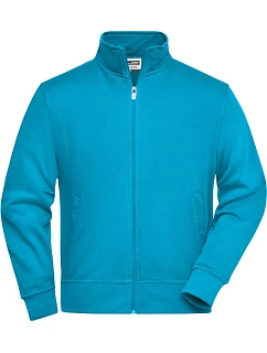 Daiber JN 836 Mikina se stojáčkem 02.0836 turquoise