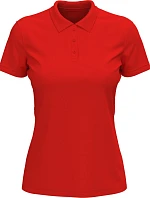 Stedman Lux Polo Women Dámské piqué polo "Lux" 05.9160 scarlet red