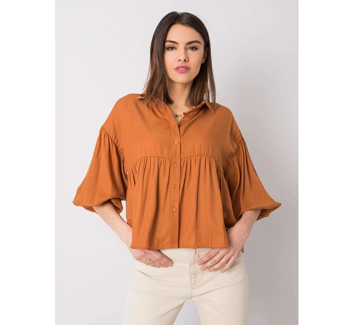 Košile 328 KS 4023.57 světle hnědá