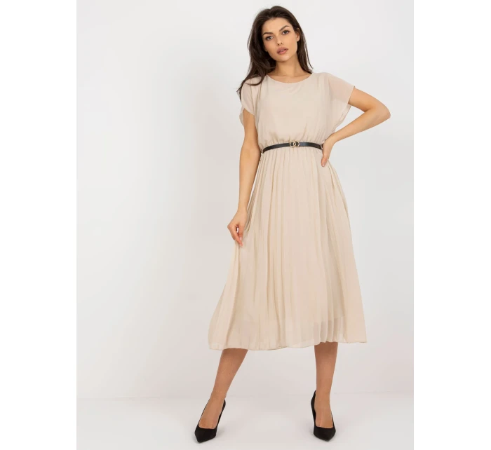 Šaty DHJ SK  béžová model 18426570 - FPrice