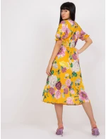 Šaty LK SK 507564.36P tmavě žlutá