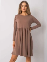 Šaty RV SK 5889.41P hnědá