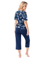 Pyžamo Donna Caroline 3/4 cr/r M-2XL Pyžamo Donna Caroline 3/4 cr/r M-2XL