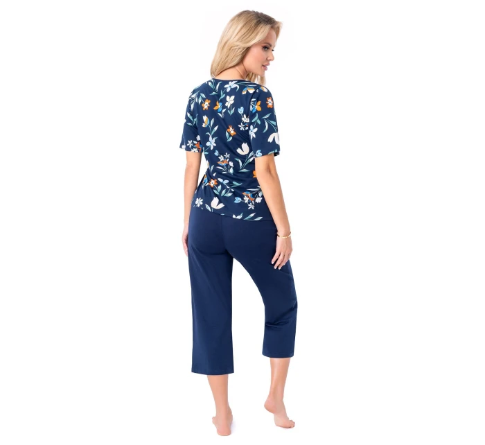 Pyžamo Donna Caroline 3/4 cr/r M-2XL Pyžamo Donna Caroline 3/4 cr/r M-2XL