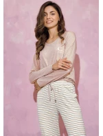 Taro Gina 3246 long/r S-XL Z24/25 dámské pyžamo