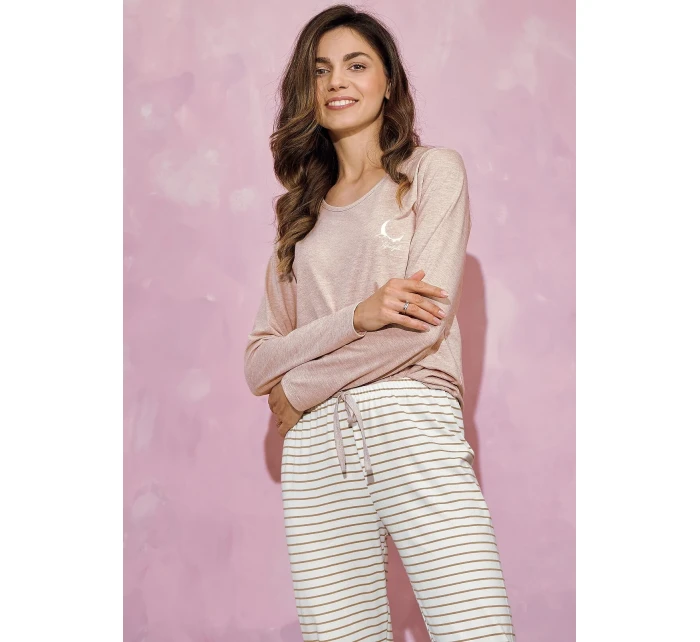 Taro Gina 3246 long/r S-XL Z24/25 dámské pyžamo