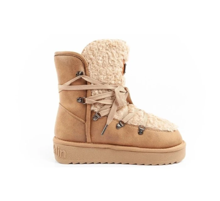 D.Franklin dětské sněhule zimní módní kožešina zateplené