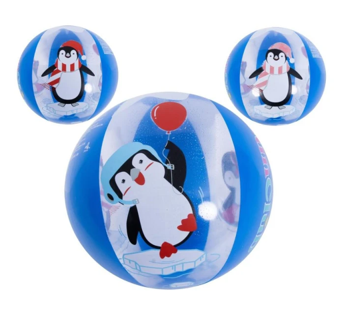 PLÁŽOVÝ NAFUKOVACÍ MÍČ 50CM TUČŇÁK MAGIC INK 53060