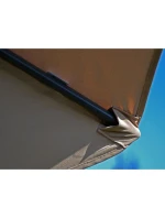 ZAHRADNÍ SLUNEČNÍK 300 CM SKLÁDACÍ BÉŽOVÝ