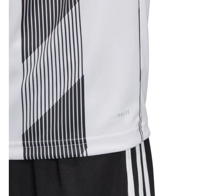 Dětské pruhované tričko 19 Jr DU4398 - Adidas