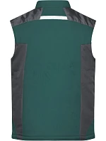 JN 825 Pracovní zimní softshellová vesta Strong model 22491332 dark green/black - Daiber JN 825 Pracovní zimní softshellová vesta Strong model 22491332 dark green/black - Daiber