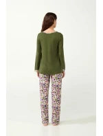 Dámské pyžamo s květinami model 20515374 - Vamp