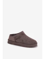 Dámské sněhule s teplou podšívkou tmavě šedé Serenne Dámské sněhule s teplou podšívkou tmavě šedé Serenne