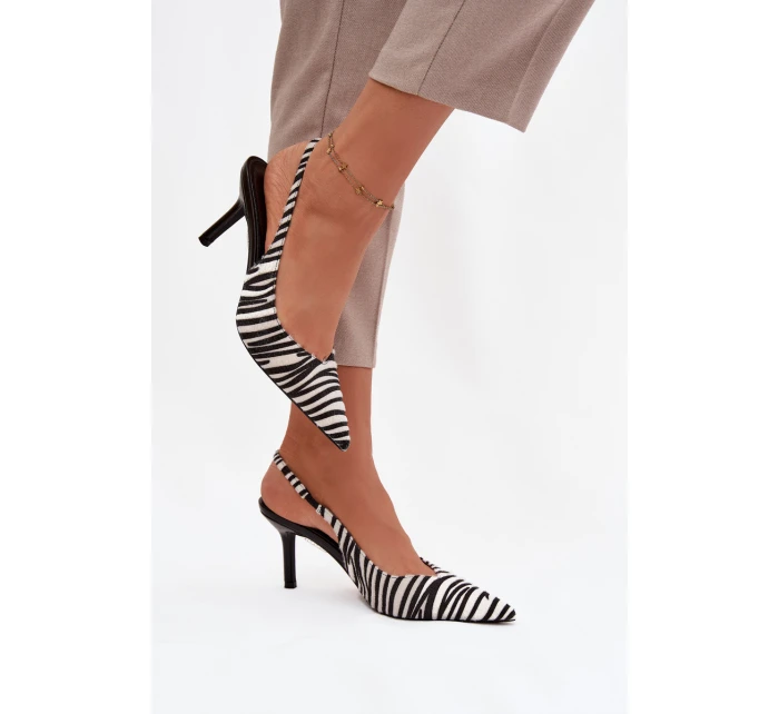 Lodičky na jehlovém podpatku Zebra Phelia Lodičky na jehlovém podpatku Zebra Phelia