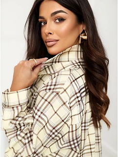 Koszula IT KS model 22107634 jasny żółty - FPrice