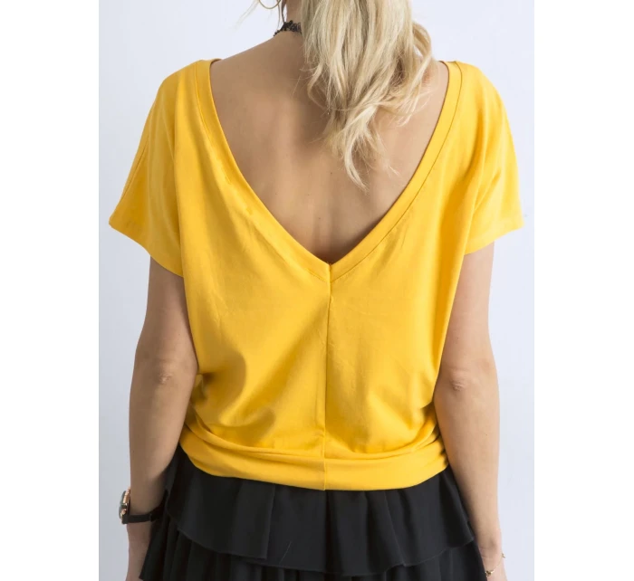 Tričko RV TS 4662.86 tmavě žlutá