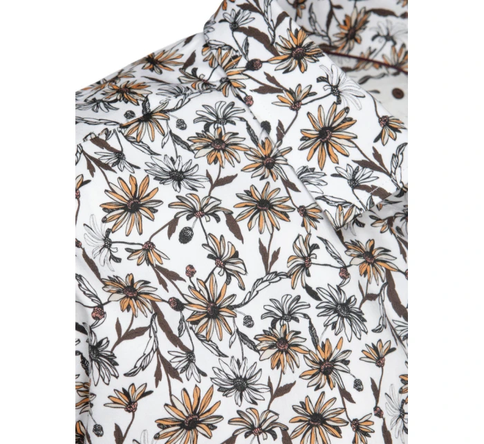 Pánská květovaná košile bílá Dstreet model 21989475 - FashionStreet