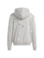 Adidas Biuv Zip Hoodie Jr IS3755 Mikina s kapucí Adidas Biuv Zip Hoodie Jr IS3755 Mikina s kapucí