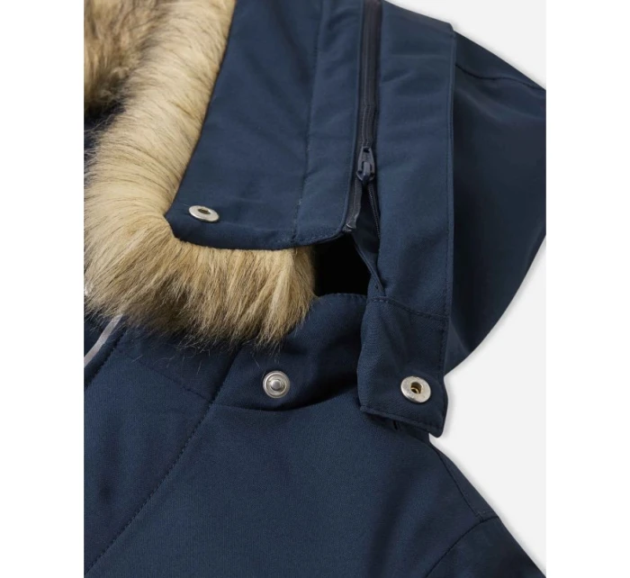 Reimatec dětská zimní bunda Reima Mutka zateplená nepromokavá tmavě modrá (5100037B-6980)