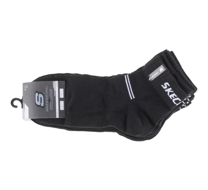 Mesh Quarter Socks Black 3942 model 21465279 - Skechers Mesh Quarter Socks Black 3942 model 21465279 - Skechers