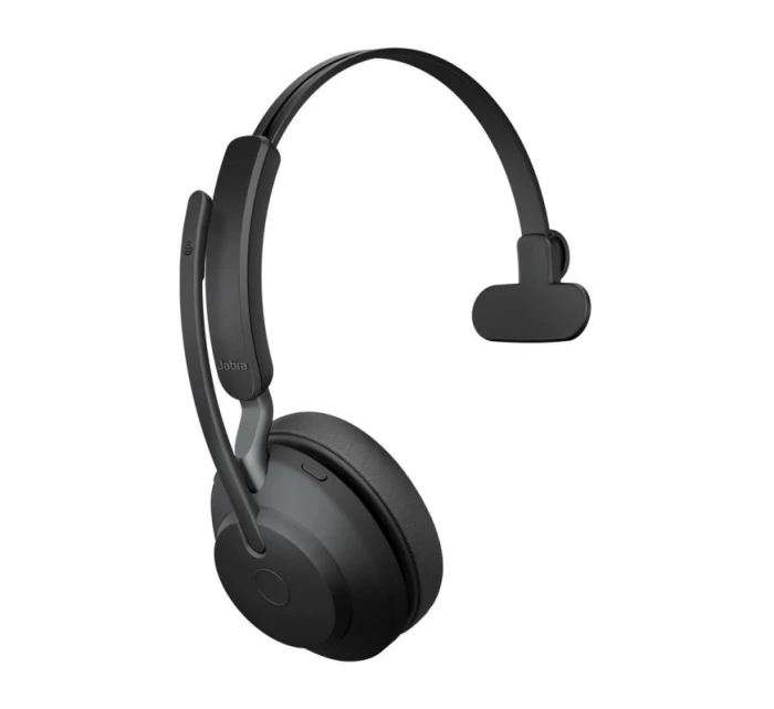 Bezdrátová sluchátka do uší Jabra Evolve2 65 UC Mono Link380c, černá