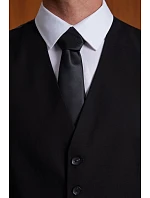Max Men Pánská vesta model 22500428 deep black - NEOBLU Max Men Pánská vesta model 22500428 deep black - NEOBLU