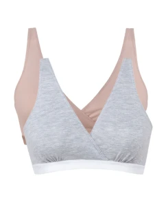 Mitex Lilly 2-pack barva: šedá/růžová