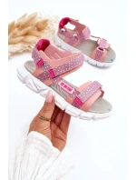 Dětské Sandály Na Zip Big Star model 21626605 Růžové - Big Star Shoes