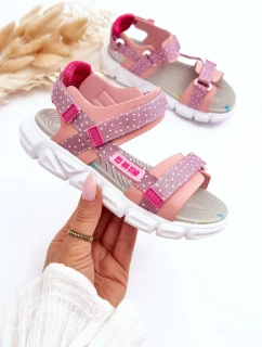 Dětské Sandály Na Zip Big Star model 21626605 Růžové - Big Star Shoes